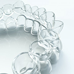 Closeup of mail-in aligners in Palm Harbor