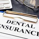 Dental insurance paperwork for the cost of Invisalign in Palm Harbor