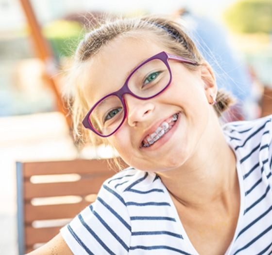 a child undergoing Phase 1 Orthodontics in Palm Harbor